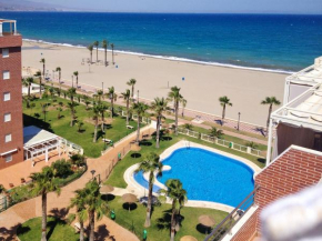  2 bedrooms appartement at Roquetas de Mar 10 m away from the beach with sea view shared pool and furnished terrace  Рокетас-Де-Мар